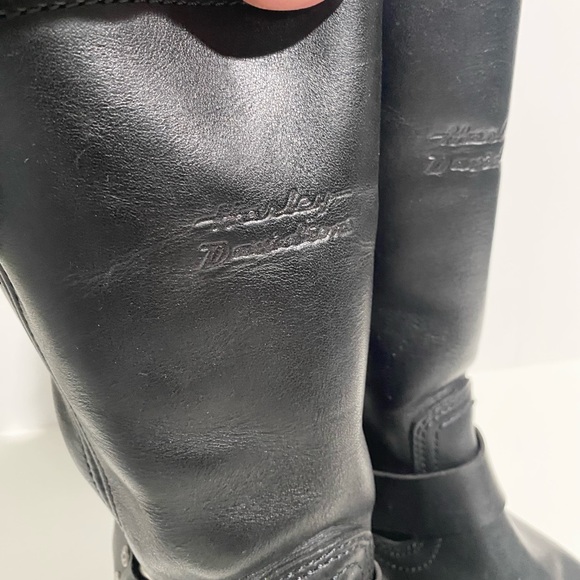Women’s Harley Davidson Hustin Water Proof Riding Boots 7.5 - Picture 7 of 12